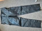 Zwarte leren motorbroek voor oldtimer, classic, mt 56., Motoren, Kleding | Motorkleding, Ophalen of Verzenden, Tweedehands, Broek | leer