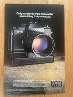 Contax RTS originele advertentie camera, Ophalen of Verzenden, Gebruikt, Overige typen