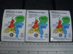 3x sticker rijkspolitie te water meldkamers marifoonkanaal, Verzenden, Zo goed als nieuw, Bedrijf of Vereniging