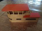 Vintage Metalen Seinhuis Model, Hobby en Vrije tijd, Modeltreinen | H0, Verzenden, Gebruikt, Gelijkstroom of Wisselstroom, Overige merken