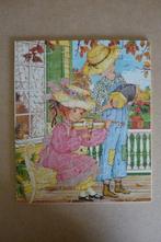 Schmidt houten puzzel MISS PETTICOAT ''Muziekantjes'' 40 st., Ophalen of Verzenden, Minder dan 500 stukjes, Gebruikt, Legpuzzel