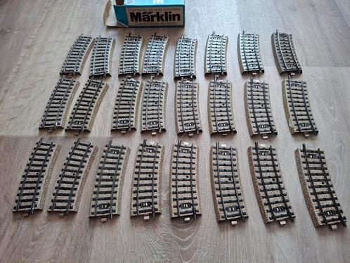 Marklïn 5101 passtukken bocht 1/2. 90 mm, Hobby en Vrije tijd, Modeltreinen | H0, Gebruikt, Rails, Wisselstroom, Märklin, Analoog