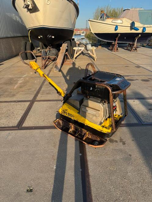 Wacker trilplaat dpu 6055, Doe-het-zelf en Verbouw, Gereedschap | Overige machines, Gebruikt, Ophalen