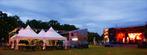 6x6 Pagode tent staal, Ophalen, Gebruikt, 6 meter of meer, 2 meter of meer