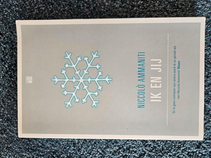 Niccolò Ammaniti - Ik en jij, Boeken, Literatuur, Zo goed als nieuw, Nederland, Ophalen of Verzenden