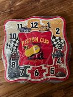 Disney pixar cars lightning mcqueen klok puzzel, Ophalen of Verzenden, 10 tot 50 stukjes, Zo goed als nieuw