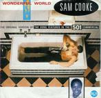 Sam Cooke (1986) Soul Single : Wonderful World, Cd's en Dvd's, Vinyl Singles, Gebruikt, Ophalen of Verzenden, R&B en Soul, 7 inch