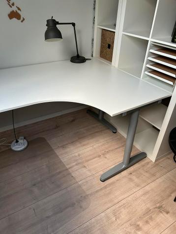 Bureau - hoekbureau 220 cm breed en 80-120 cm diep - afbeelding 2