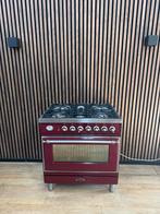 Prachtige Bordeaux rode Boretti Fornuis 80 cm Gratis bezorgt, Witgoed en Apparatuur, Fornuizen, 60 cm of meer, Ophalen of Verzenden
