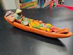 Keramieken markt boot met groente en fruit Colombia, Antiek en Kunst, Antiek | Keramiek en Aardewerk, Ophalen of Verzenden