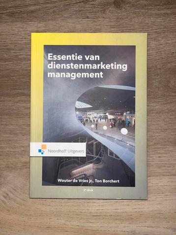 Essentie van dienstenmarketing management beschikbaar voor biedingen