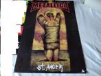 Metallica Promo Poster Album St. Anger Zeer zeldzaam UNIEK, Verzamelen, Posters, Gebruikt, Ophalen of Verzenden, Rechthoekig Staand