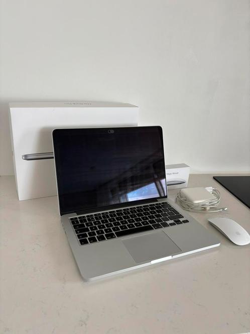 MacBook Pro 13 inch - Retina + Magic Mouse 2, Computers en Software, Apple Macbooks, Zo goed als nieuw, 13 inch, 2 tot 3 Ghz, Ophalen