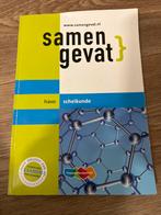 Samengevat Scheikunde HAVO, Ophalen of Verzenden, Zo goed als nieuw, HAVO, Scheikunde
