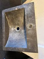 Natuurstenen wastafel, Ophalen, 50 tot 100 cm, Zo goed als nieuw, Minder dan 100 cm