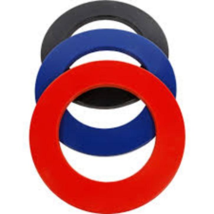 Surround bescherming dartbord à € 38,50 kleur rood en zwart, Sport en Fitness, Darts, Nieuw, Pijlen, Ophalen of Verzenden