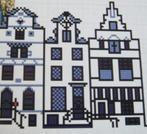 Borduurpatroon  Amsterdam se huisjes   nr 5886, Hobby en Vrije tijd, Verzenden, Nieuw, Handborduren, Patroon