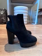 Enkellaarsjes met hak, Kleding | Dames, Zwart, Lucky Shoes, Ophalen of Verzenden, Zo goed als nieuw