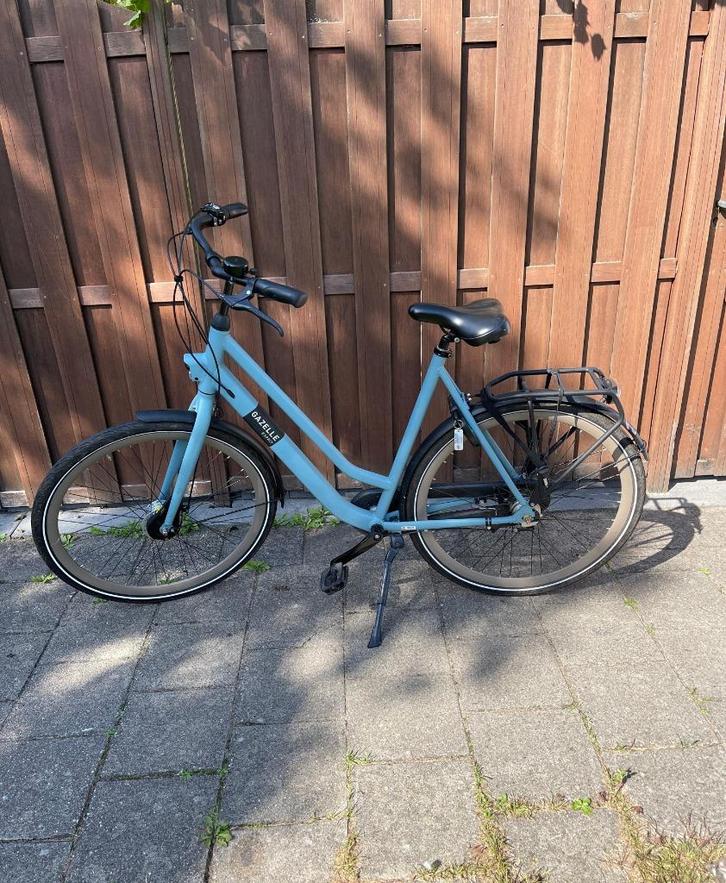 Gazelle Esprit damesfiets H59 blauwe, Fietsen en Brommers, Fietsen | Dames | Damesfietsen, Zo goed als nieuw, Gazelle, (Extra) lage instap