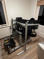 Professionele Sim Rig met Triple Monitor Setup, Ophalen, Online, 1 speler, Racen en Vliegen