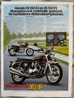 Advertentie Honda CB550 K3 en F2, Ophalen of Verzenden, Zo goed als nieuw, Motoren