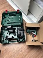 Bosch Accuboormachine 14,4V met 3 accu, oplader en koffer, Ophalen, Gebruikt, Variabele snelheid, Boor- en Schroefmachine