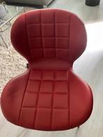 4 nieuwe rode eetkamerstoelen, Huis en Inrichting, Ophalen, Nieuw, Vier, Metaal