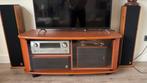 Mahonie TV Kast - 117x52x50cm, Huis en Inrichting, Ophalen, 100 tot 150 cm, Zo goed als nieuw, Minder dan 100 cm