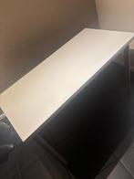 Witte IKEA Bureau, Huis en Inrichting, Bureaus, Ophalen, In hoogte verstelbaar, Zo goed als nieuw, Bureau