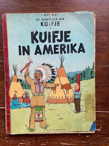 Kuifje in Amerika (1947, eerste druk) softcover beschikbaar voor biedingen