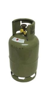 Nieuwe volle gasfles gaz gas camping groen / blauw, Ophalen of Verzenden, Zo goed als nieuw