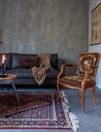 Vintage stoel met bloemmotieven, Antiek en Kunst, Antiek | Meubels | Stoelen en Banken, Ophalen
