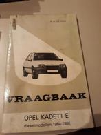 Vraagbaak Opel Kadett E, Auto diversen, Handleidingen en Instructieboekjes, Ophalen of Verzenden