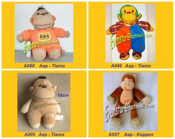 Aap aapje Tiamo Koppen Evora Unitoys Sunkid ea merken beschikbaar voor biedingen