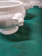 leeuwenkop kommen bareuther waldsassen  4x, Antiek en Kunst, Antiek | Servies los, Ophalen of Verzenden