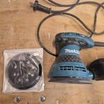 Makita 230V excentrische schuurmachine, Doe-het-zelf en Verbouw, Gereedschap | Schuurmachines, Ophalen, Gebruikt, Minder dan 600 watt