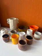 Diverse bloempotten, Ophalen, Gebruikt, Overige kleuren, Aardewerk of Porselein