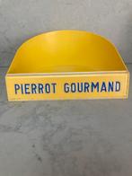 Pierrot Gourmand toonbank display, Ophalen of Verzenden, Gebruikt, Reclamebord