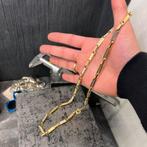 14k gouden ketting monte carlo versace 26,5 gr, Sieraden, Tassen en Uiterlijk, Kettingen, Ophalen of Verzenden, Nieuw, Goud