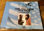 CD SINGLE MILLI VANILLI GIRL YOU KNOW IT’S TRUE 1988 HANSA, Cd's en Dvd's, Gebruikt, Verzenden, Maxi-single, 1 single