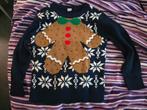 Donkerblauwe kersttrui maatje 110-116 NIEUW, Kinderen en Baby's, Kerst, Trui of Vest, Nieuw, Ophalen of Verzenden