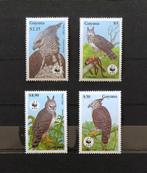 WWF WNF Guyana 1990 Postfris Vogels Harpij, Ophalen of Verzenden, Dier of Natuur, Postfris