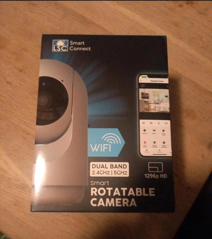 LSC Smart Connect Draaibare Camera - Nieuw, Computers en Software, Webcams, Zo goed als nieuw, Ophalen of Verzenden