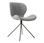 Zuiver OMG design stoel eetkamerstoel grijs vtwonen, Huis en Inrichting, Stoelen, Ophalen, Gebruikt, Grijs, Eén
