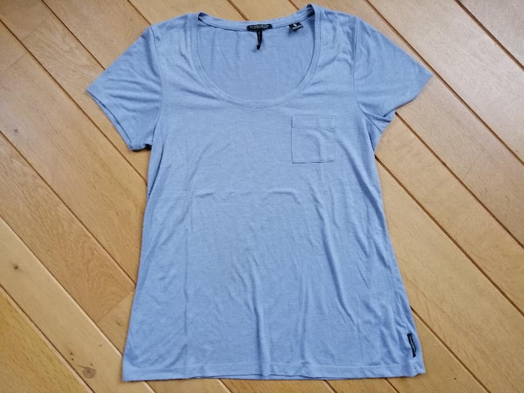MAISON SCOTCH t- shirt grijs maat 2 maat M - nieuw -, Kleding | Dames, T-shirts, Nieuw, Grijs, Korte mouw, Ophalen of Verzenden