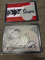 Nieuwe Vespa decoratie bordjes 40x30, Ophalen of Verzenden, Nieuw