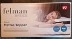Felman Basic Topper  90 x 200 cm - Nieuw, Ophalen, 90 cm, Eenpersoons, Nieuw