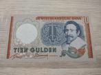 UNC biljet 10 gulden Hugo de Groot 1953, variant PL45a4, Postzegels en Munten, Bankbiljetten | Nederland, Ophalen of Verzenden