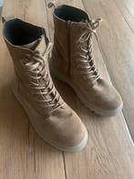 Stoere Suède Veterboots Maat 39 ZGAN, Ophalen of Verzenden, Zo goed als nieuw, Beige, Lage of Enkellaarzen