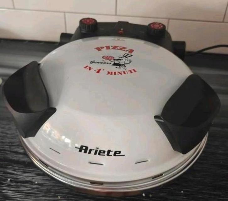 Pizza Oven - Ariete Da Gennaro, Witgoed en Apparatuur, Grillplaten, Zo goed als nieuw, Ophalen